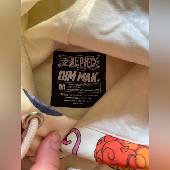 New NYCC Exclusive DIM MAK x ONE PIECE Devil Fruit Hoodie M Limited Edition - Picture 6 of 9